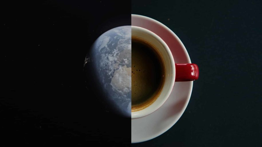 Aerospike: The Right Now Economy - Coffee Cup and Globe Original Composition