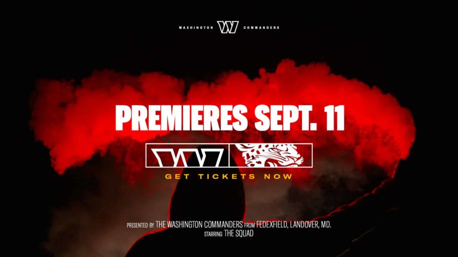 Washington Commanders: New Season Trailer - New Team Premieres Sept 11