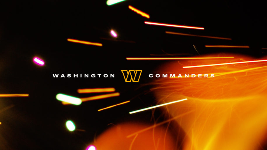 Washington Commanders: New Season Trailer - New Brand Logo With Sparks