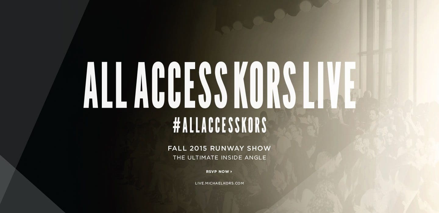 Michael Kors | All Access 2014 Teaser Film