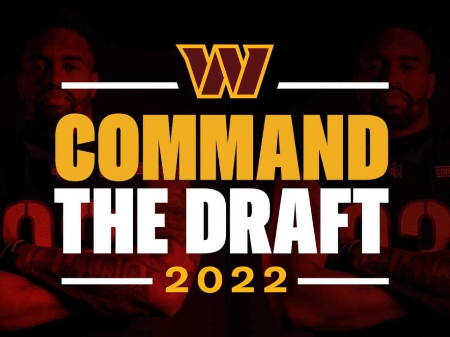 Washington Commanders - Command The Draft - Riot Creative Agency