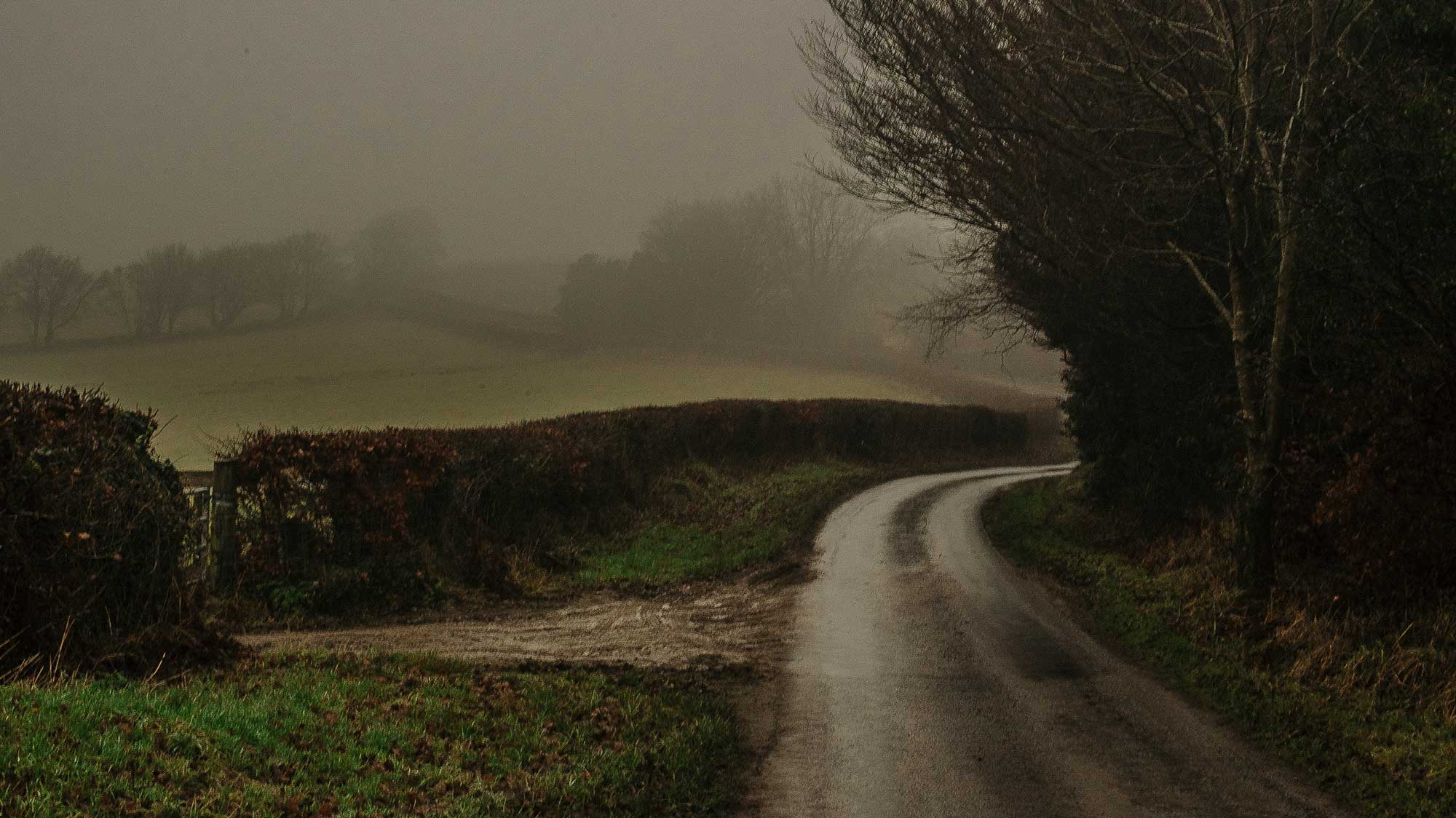 A foggy Welsh mountaintop by MUG5