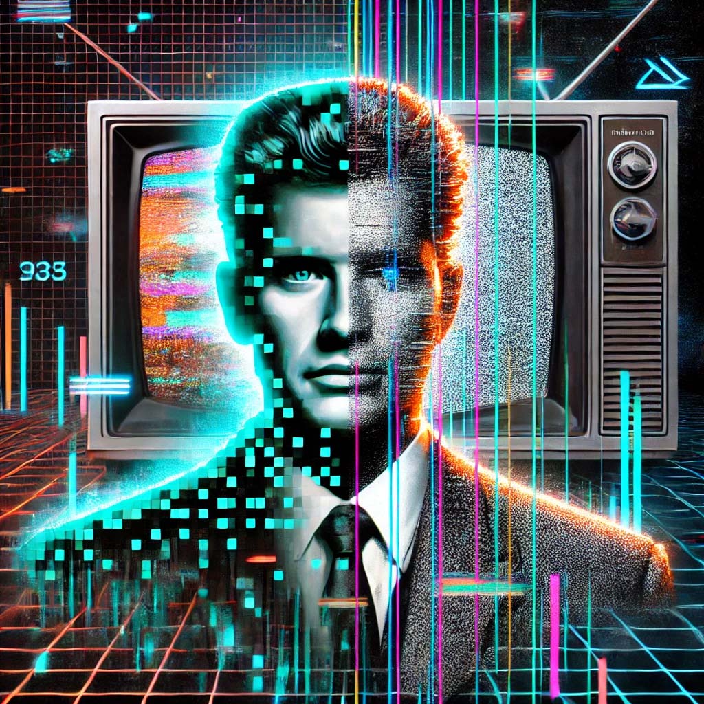 Max Headroom Digital Prophet Artwork