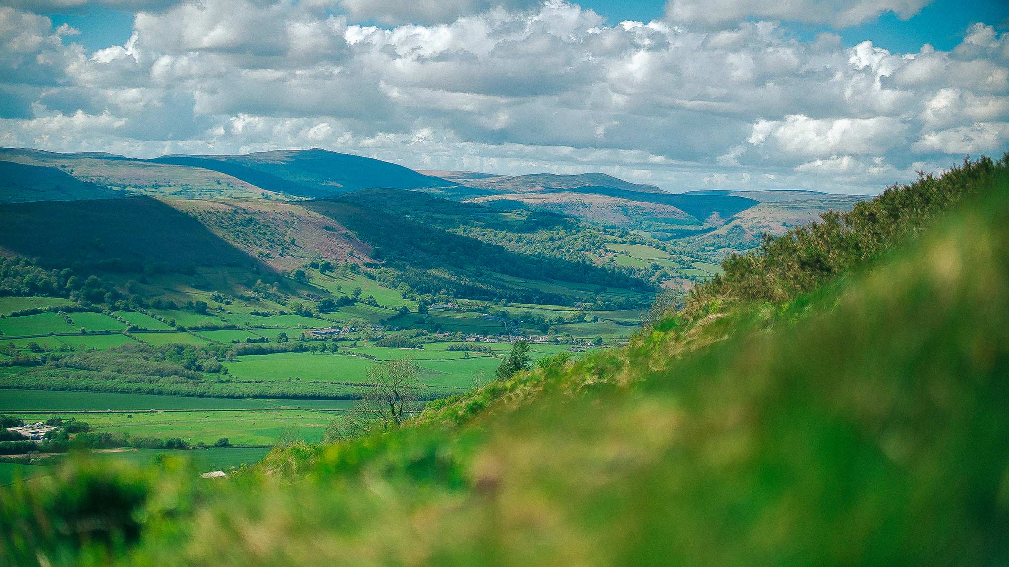 Welsh valley landscape by MUG5